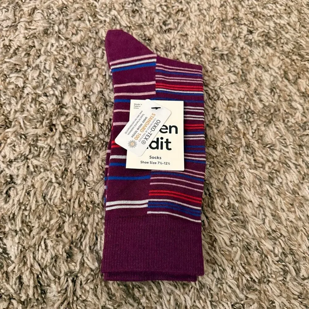 Open edit socks with horizontal